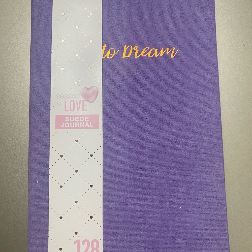Purple Suede Journal